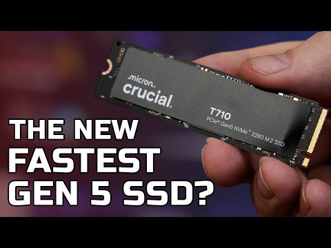 Crucial T710 Gen 5 SSD Review - Pointlessly Fast