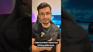 Telefonunuzda kimsenin açmasını istemediğiniz bir klasörünüz varsa onu kitleyebiliriz..