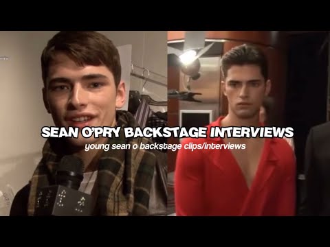 Sean O’Pry Backstage Interviews/Clips