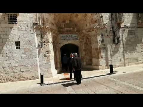 Peregrinación a Tierra Santa 21 Parte - Desde la puerta de Jaffa hasta el Muro de los Lamentos