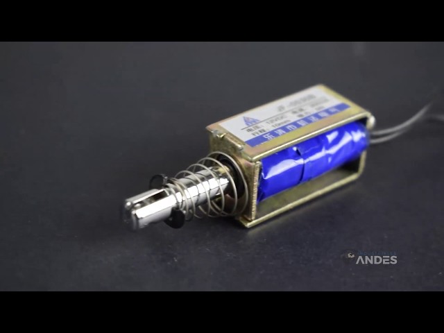 Vídeo relacionado con EsportsMJJ DC 12V 35Mm Largo Movimiento Empuje Solenoide Pequeño Imán Eléctrico Electromagnético