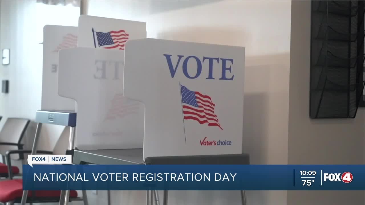 National Voter Registration Day 2023 in Collier County