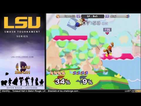 LUST 21 Melee Singles GF - Espeon (Fox) vs Magi (Falco)