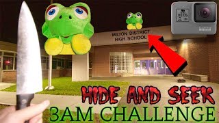 (GONE WRONG) GIANT ONE MAN HIDE AND SEEK ON SCHOOL ROOFTOP! *Possessed*