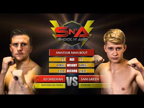 Shock N Awe 26 Sam Green vs Ed Sheehan Amateur MMA