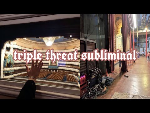 ❝ i'm the greatest star ❞ triple threat subliminal