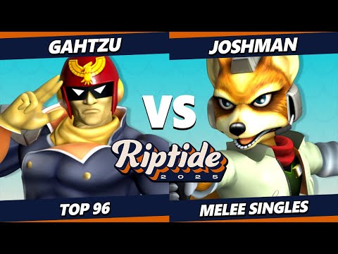 Riptide 2025 - Joshman (Fox) Vs. Gahtzu (Captain Falcon) Smash Melee - SSBM