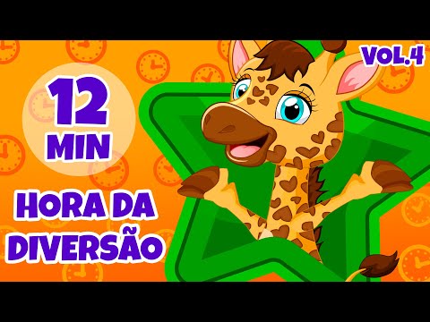 Hora da Diversão com a Giramille Vol. 4 - Giramille 12 min | Desenho Animado Musical