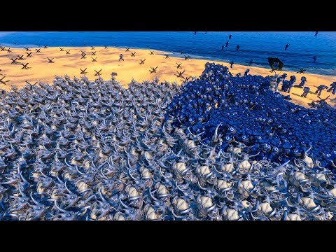 10 000 Giant Ogres VS 6 000 Space Marines | Ultimate Epic Battle Simulator 2 | UEBS 2 | UEBS