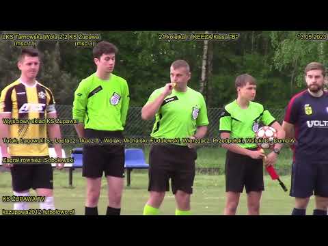 Skrót meczu: LKS Tarnowska Wola - KS Żupawa (13.05.2023) Klasa "B"