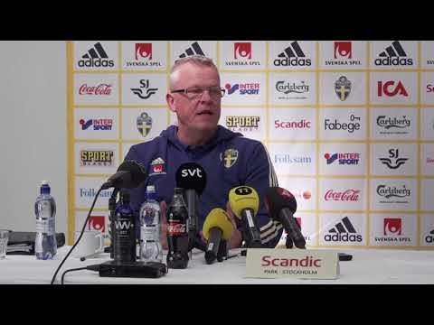 Se hela presskonferensen med Janne Andersson inför Rumänien och Chile - TV4 Sport
