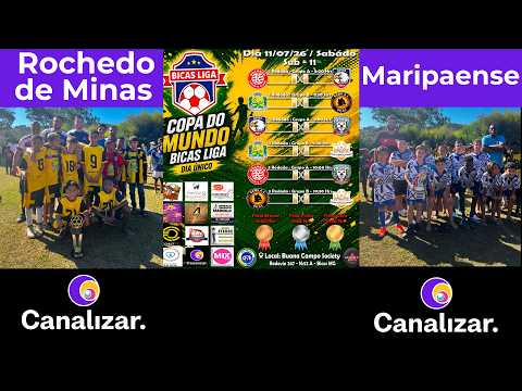 Rochedo de Minas X Maripaense: Final Ouro da Copa do Mundo Bicas Liga sub11