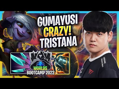 GUMAYUSI IS SO CRAZY WITH TRISTANA! - T1 Gumayusi Plays Tristana ADC vs Kai'sa! | Bootcamp 2023