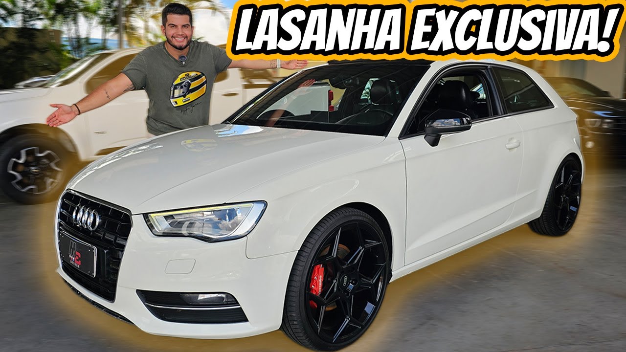 Audi A3 Sport 2013 - DUAS PORTAS, TURBINADO E COM TETO SOLAR GIGANTE