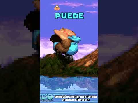 LA CANCIÓN DE KIDDY KONG 🦍🎶💧 #DonkeyKongCountry3 #kiddykong #Eurovision #parodia #humor #davuuwart