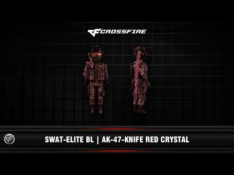 CF : SWAT Elite-BL | AK-47-Knife Red Crystal