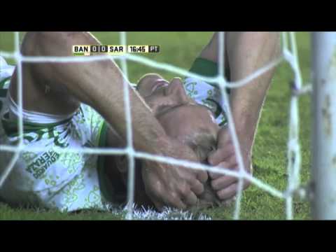 ¡Lo perdió Caire! Banfield 0 - Sarmiento 0. Fecha 13. Primera División 2016.