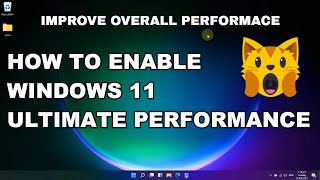 How to Enable Windows 11 Ultimate Performance Mode Quick Guide