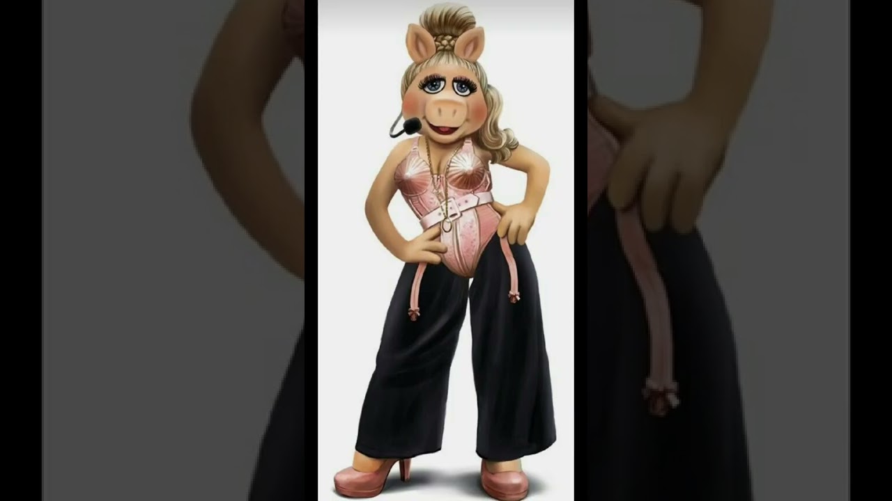 fashioning miss piggy #shorts #youtubeshorts #trending