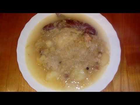 KISELI KUPUS - dinstan na starinski način