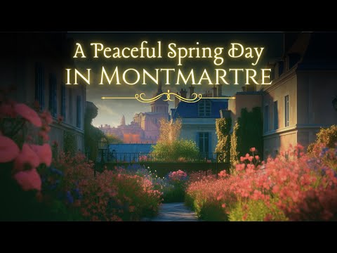 Travel in Paris Story | A Peaceful Spring Day in Montmartre | Bedtime Story for Grown Ups