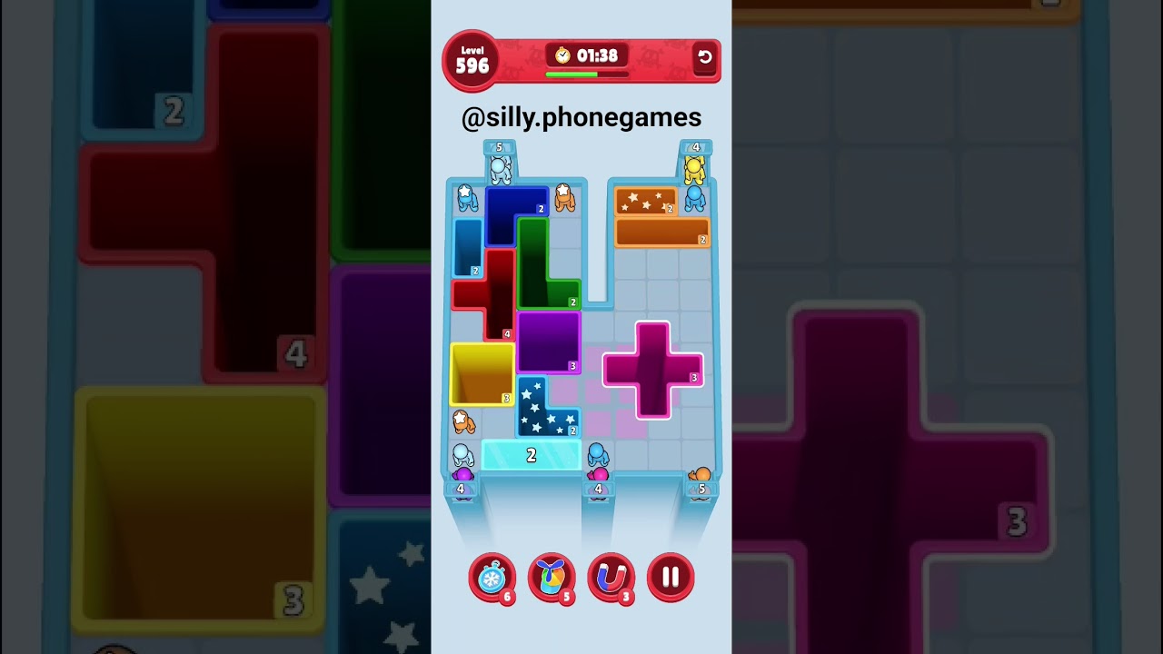 Drop Away Level 596 Walkthrough Solution