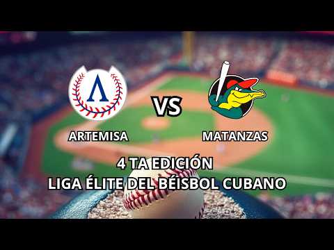 EN VIVO Liga Elite de beisbol 1er Juego Artemisa vs Matanzas