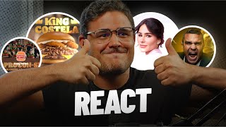 PACOTÃO DE REACTS | LIVE #016