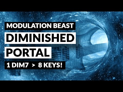 MODULATE (CHANGE) to 8 keys with this DIMINISHED 7 chord - Diminished Portal Chord