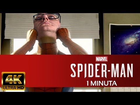 (4K) Marvel Spider-Man  - Recenzja (1 minuta) #spiderman #sandbox #review