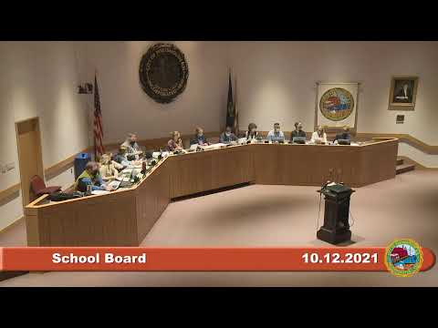 10.12.2021 School Board
