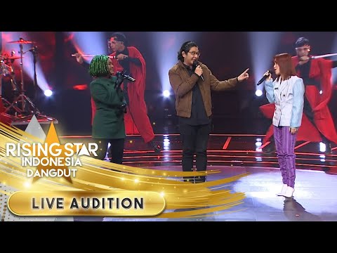 Ungu - Iyeth Bustami - Ayu Ting-ting [CINTA GILA] | Live Audition | Rising Star Indonesia Dangdut