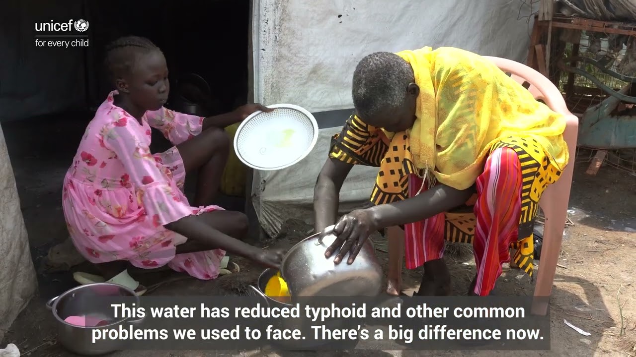Clean water, healthy children, Bor's Big change
