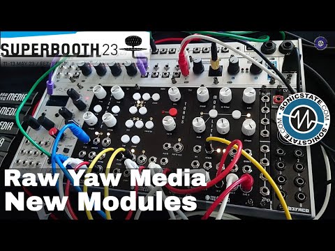 Superbooth 2023: Raw Yaw Media - Dizigo Digitial Oscillator  Taurus looper, Monolith reverb