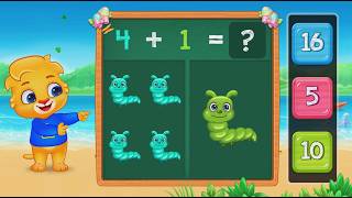 Learn Addition with Lucas the Lion! ๐ฆ Math for Kids & Toddlers