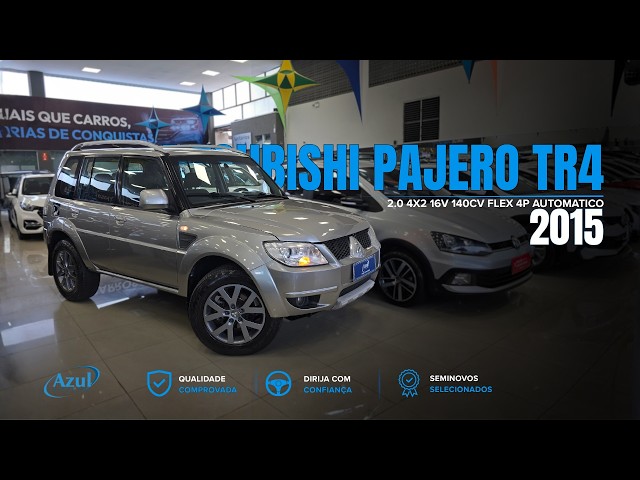Vídeo MITSUBISHI PAJERO TR4 2.0 4X2 16V 140CV FLEX 4P AUTOMATICO