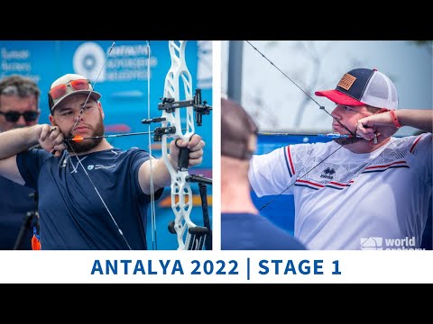 Mike Scholesser v Jean Philippe Boulch – compound men semifinal | Antalya 2022 World Cup S1