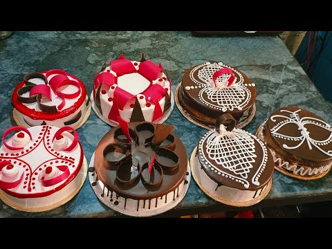 Top  7 new beautiful cake designs with easy steps Easley make at home