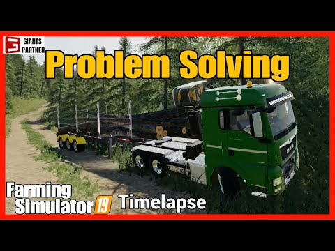 Problem solving Man TGX Truck fs19 mods Timelapse farming simulator 19