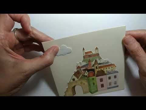 Beautiful Poland - a collage card