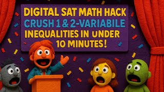 Digital SAT Math Hack: Crush 1 & 2-Variable Inequalities in Under 10 Minutes! 🔥