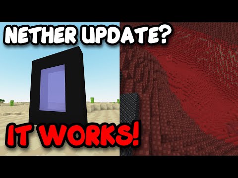 Nether Update in Bloxd.io!? IT WORKS! (Bloxd io)