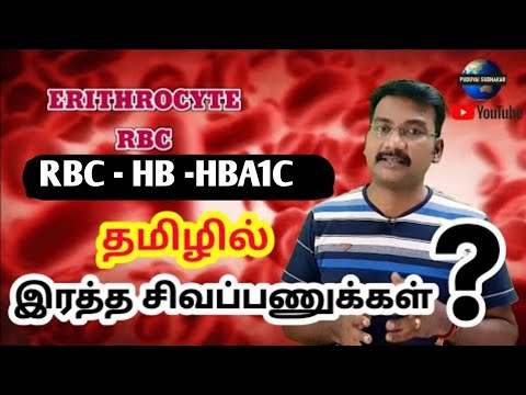 RBC in Tamil | Red blood cells in tamil | Erithrocyte in tamil | HB Hemoglobin | HbA1c | PS Tamil