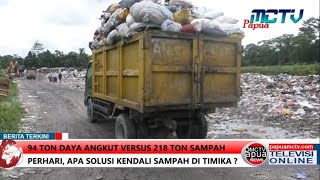 94 Ton Daya Angkut Versus 218 Ton Sampah Perhari, Apa Solusi Kendali Sampah di Timika ?
