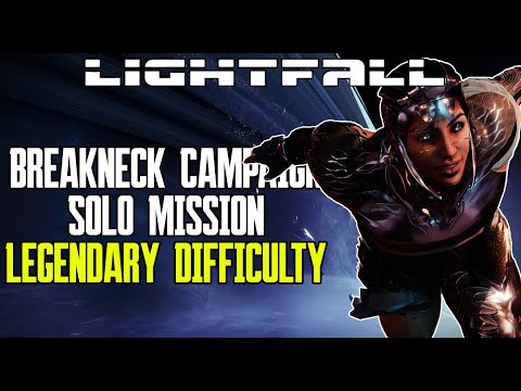 BREAKNECK LEGENDARY DIFFICULTY SOLO | Destiny 2 (4k)