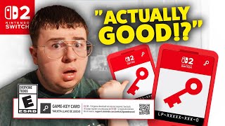 Wait.. Nintendo Switch 2 Game Key Cards Are GOOD?!