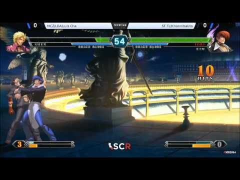 KOF XIII MCZ LDA LUIS CHA VS ST TL KHANNIBALITO - SCR2014 Day 3 HD