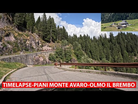 GUIDARE DAI PIANI DEL MONTE AVARO A OLMO IL BREMBO - DRIVER POV