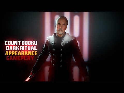 DARK RITUAL COUNT DOOKU ARCADE GAMEPLAY - Star Wars Battlefront 2