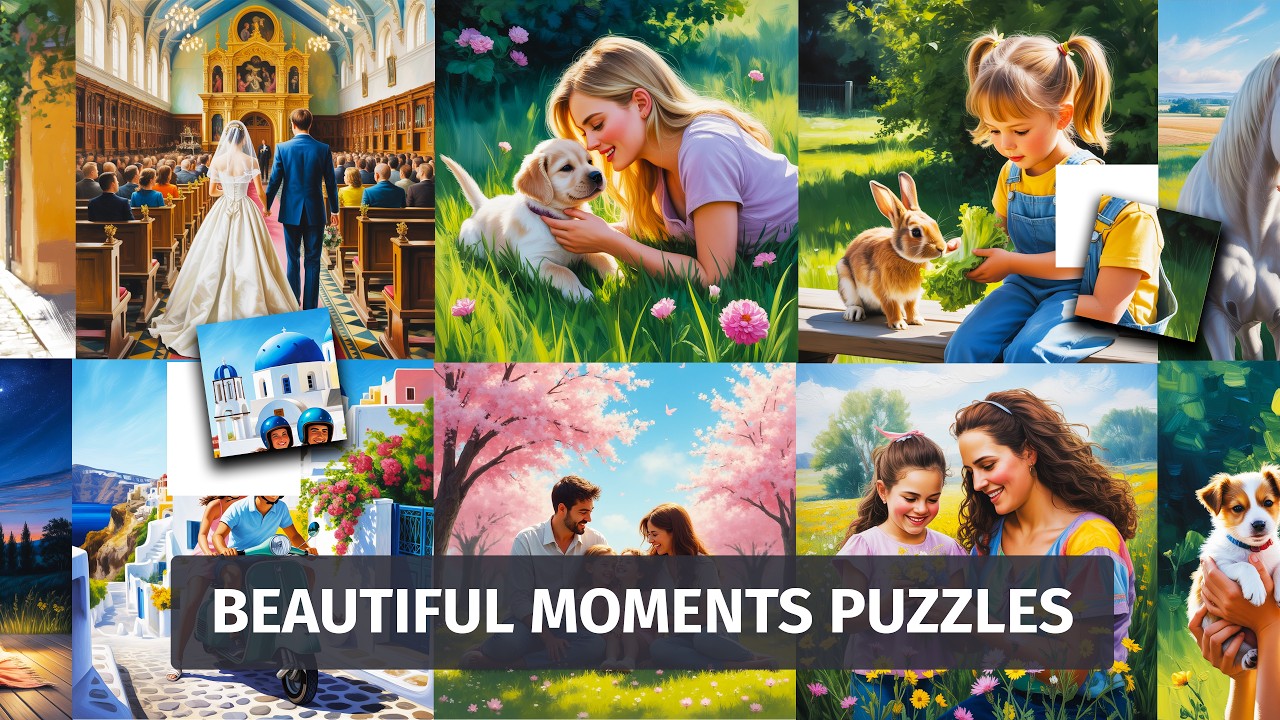 Beautiful Moments Puzzles trailer — video preview